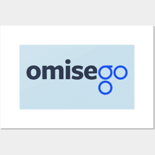 OmiseGo OMG Crypto Posters and Art